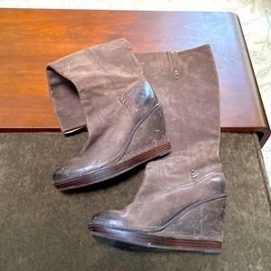 Frye Wedge Boots